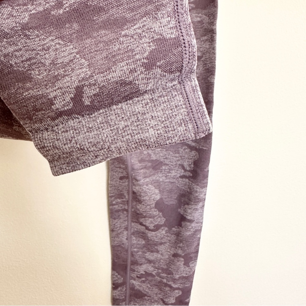Gymshark Camo Seamless Leggings Purple Size Small - Picture 5 of 7